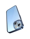 Kup Set mit Hülle + Glas Baseus Glitter Apple iPhone 14 Plus / 15 Plus (blau) - BSU3777 - {ean13} - Sklep Home Screen