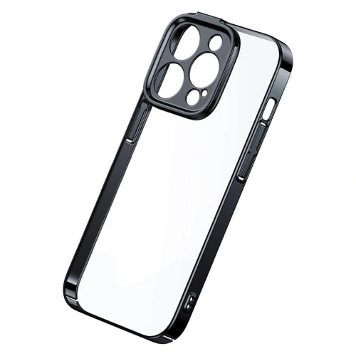 Kup Set aus Case + Glas Baseus Glitter Apple iPhone 14 Pro Max (schwarz) - BSU3780 - {ean13} - Sklep Home Screen