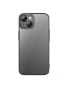 Set Hülle + Glas Baseus Glitter Apple iPhone 14 Plus / 15 Plus (schwarz)