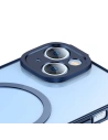 Kup Set Hülle + Glas Baseus Glitter MagSafe Apple iPhone 14 Plus / 15 Plus (blau) - BSU3785 - {ean13} - Sklep Home Screen