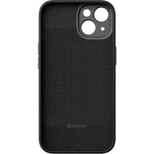 Zestaw etui + szkło Baseus Liquid Silica Apple iPhone 14 Plus / 15 Plus (czarny)