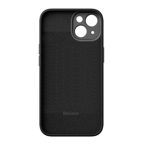 Kup Set mit Case + Glas Baseus Liquid Silica für Apple iPhone 14 Plus / 15 Plus (schwarz) - BSU3792 - {ean13} - Sklep Home Screen