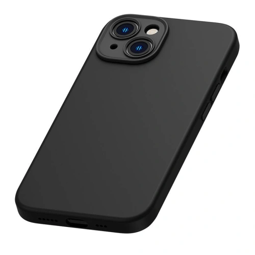 Kup Set mit Case + Glas Baseus Liquid Silica für Apple iPhone 14 Plus / 15 Plus (schwarz) - BSU3792 - {ean13} - Sklep Home Screen