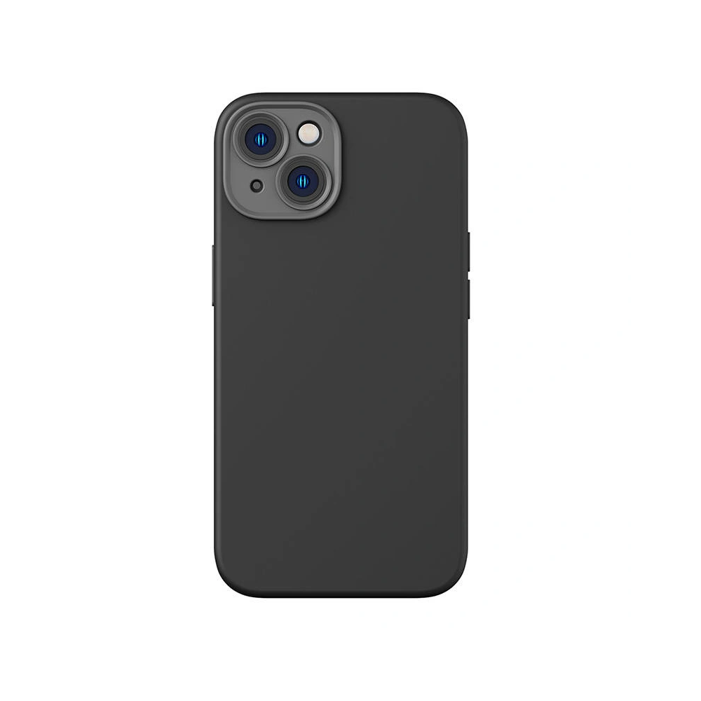 Zestaw etui + szkło Baseus Liquid Silica Apple iPhone 14 Plus / 15 Plus (czarny)