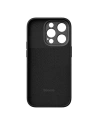 Set mit Hülle + Glas Baseus Liquid Silica Apple iPhone 14 Pro (schwarz)