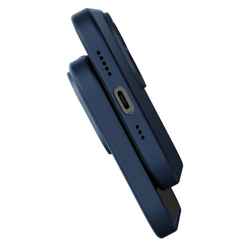 Buy Baseus Liquid Silica MagSafe Case + Glass Apple iPhone 14 Pro Max (blue) - BSU3795 - {ean13} - Home Screen Store Europe