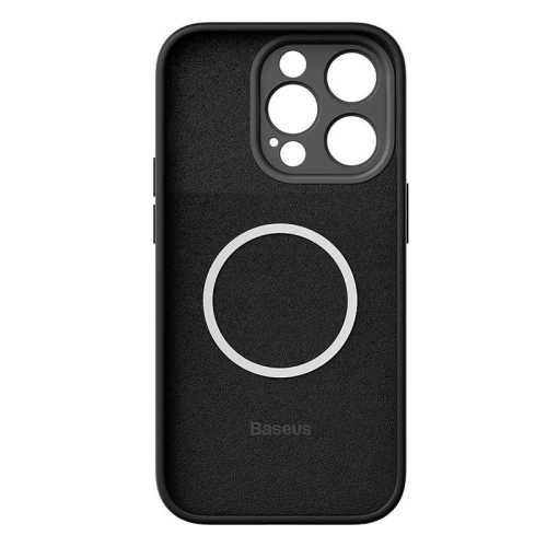 Kup Set mit Case + Glas Baseus Liquid Silica MagSafe Apple iPhone 14 Pro (schwarz) - BSU3796 - {ean13} - Sklep Home Screen