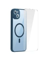 Kup Set mit Case + Glas Baseus Frame MagSafe Apple iPhone 14 Plus / 15 Plus (blau) - BSU3801 - {ean13} - Sklep Home Screen