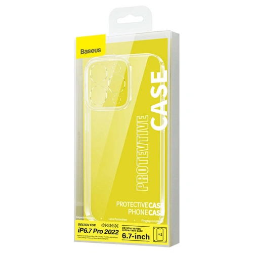Buy Baseus Crystal Case + Glass Apple iPhone 14 Pro Max - BSU3804 - {ean13} - Home Screen Store Europe