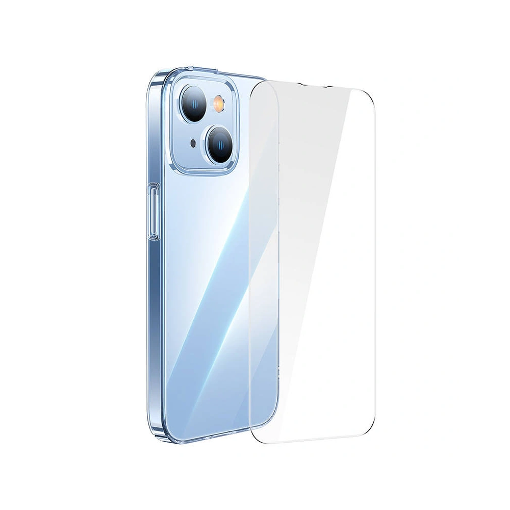 Zestaw etui + szkło Baseus Crystal Apple iPhone 14 Plus / 15 Plus