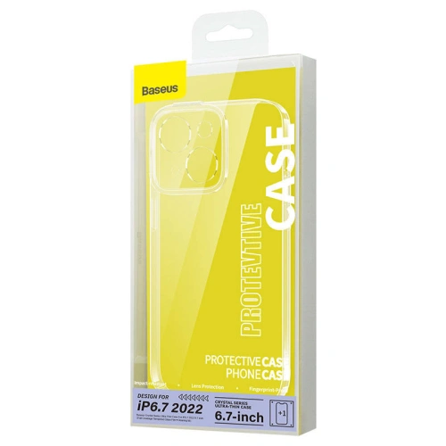 Kup Set Case + Glas Baseus Crystal Apple iPhone 14 Plus / 15 Plus - BSU3805 - {ean13} - Sklep Home Screen