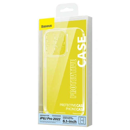 Buy Baseus Crystal Case + Glass Apple iPhone 14 Pro - BSU3806 - {ean13} - Home Screen Store Europe
