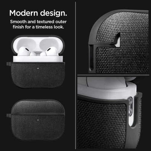 Kup Etui Spigen Urban Fit Apple AirPods Pro 2/1 Fekete - SPN2582 - {ean13} - Sklep Home Screen