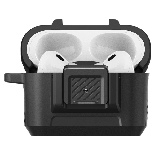 Kup Etui Spigen Lock Fit Apple AirPods Pro 2/1 Matt Fekete - SPN2583 - {ean13} - Sklep Home Screen