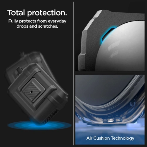 Kup Etui Spigen Lock Fit Apple AirPods Pro 2/1 Matt Fekete - SPN2583 - {ean13} - Sklep Home Screen