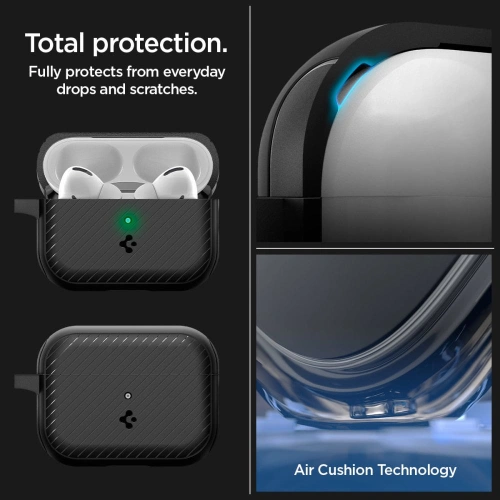 Kup Case Spigen Mag Armor MagSafe Apple AirPods Pro 2/1 Matte Schwarz - SPN2584 - {ean13} - Sklep Home Screen