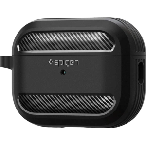 Buy Spigen Rugged Armor Apple AirPods Pro 2/1 Matte Black - SPN2585 - {ean13} - Home Screen Store Europe