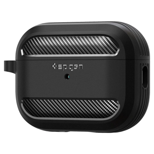 Kup Etui Spigen Rugged Armor Apple AirPods Pro 2/1 Matte Black - SPN2585 - {ean13} - Sklep Home Screen