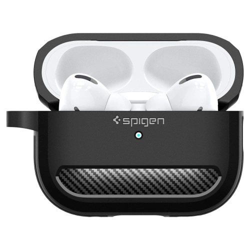 Kup Etui Spigen Rugged Armor Apple AirPods Pro 2/1 Matte Black - SPN2585 - {ean13} - Sklep Home Screen
