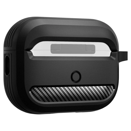 Kup Etui Spigen Rugged Armor Apple AirPods Pro 2/1 Matte Black - SPN2585 - {ean13} - Sklep Home Screen