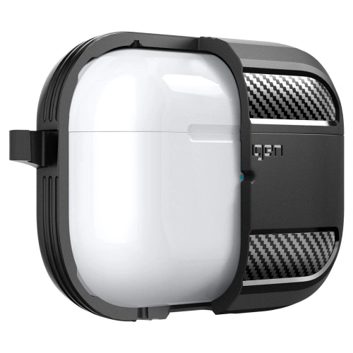 Kup Etui Spigen Rugged Armor Apple AirPods Pro 2/1 Matte Black - SPN2585 - {ean13} - Sklep Home Screen