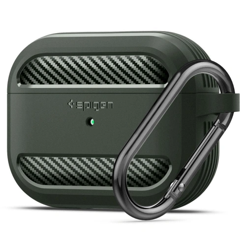 Kup Etui Spigen Rugged Armor Apple AirPods Pro 1 Katonai Zöld - SPN2586 - {ean13} - Sklep Home Screen