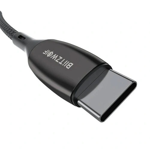 Kup USB-C zu USB-C Kabel BlitzWolf BW-TC23, mit Display, 100W, 0.9m (schwarz) - BLZ513 - {ean13} - Sklep Home Screen