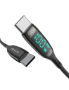 Kup USB-C zu USB-C Kabel BlitzWolf BW-TC23, mit Display, 100W, 0.9m (schwarz) - BLZ513 - {ean13} - Sklep Home Screen