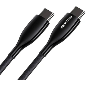 Kup Cablul USB-C la USB-C BlitzWolf BW-TC24, 100W, 5A, 1.8m (negru) - BLZ515 - {ean13} - Sklep Home Screen