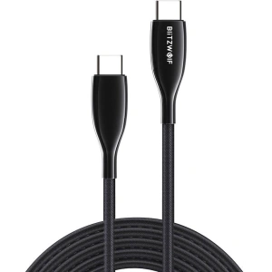 Kup Cablul USB-C la USB-C BlitzWolf BW-TC24, 100W, 5A, 1.8m (negru) - BLZ515 - {ean13} - Sklep Home Screen