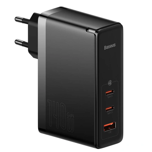 Kup Netzteil Baseus GaN5 Pro 2xUSB-C + USB, 140W (schwarz) - BSU3807 - {ean13} - Sklep Home Screen