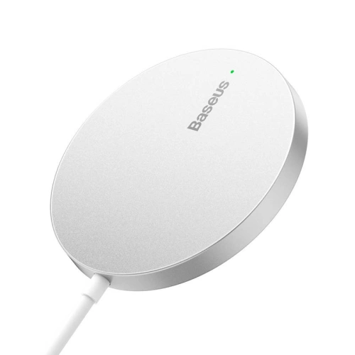 Kup Bezdrátová nabíječka Baseus Simple Mini3 MagSafe 15W (stříbrná) - BSU3813 - {ean13} - Sklep Home Screen