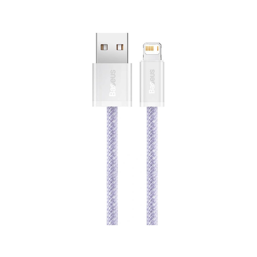 Kabel USB-A/Lightning Baseus Dynamic 2, 2.4A, 2m (fioletowy)