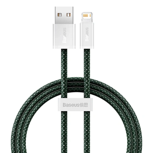 Kup USB-A/Lightning kábel Baseus Dynamic 2, 2.4A, 1m (zöld) - BSU3815 - {ean13} - Sklep Home Screen