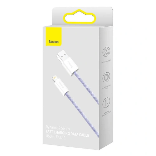Kup Cablul USB-A/Lightning Baseus Dynamic 2, 2.4A, 1m (mov) - BSU3816 - {ean13} - Sklep Home Screen