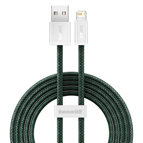 Kup USB-A/Lightning Kabel Baseus Dynamic 2, 2.4A, 2m (grün) - BSU3817 - {ean13} - Sklep Home Screen