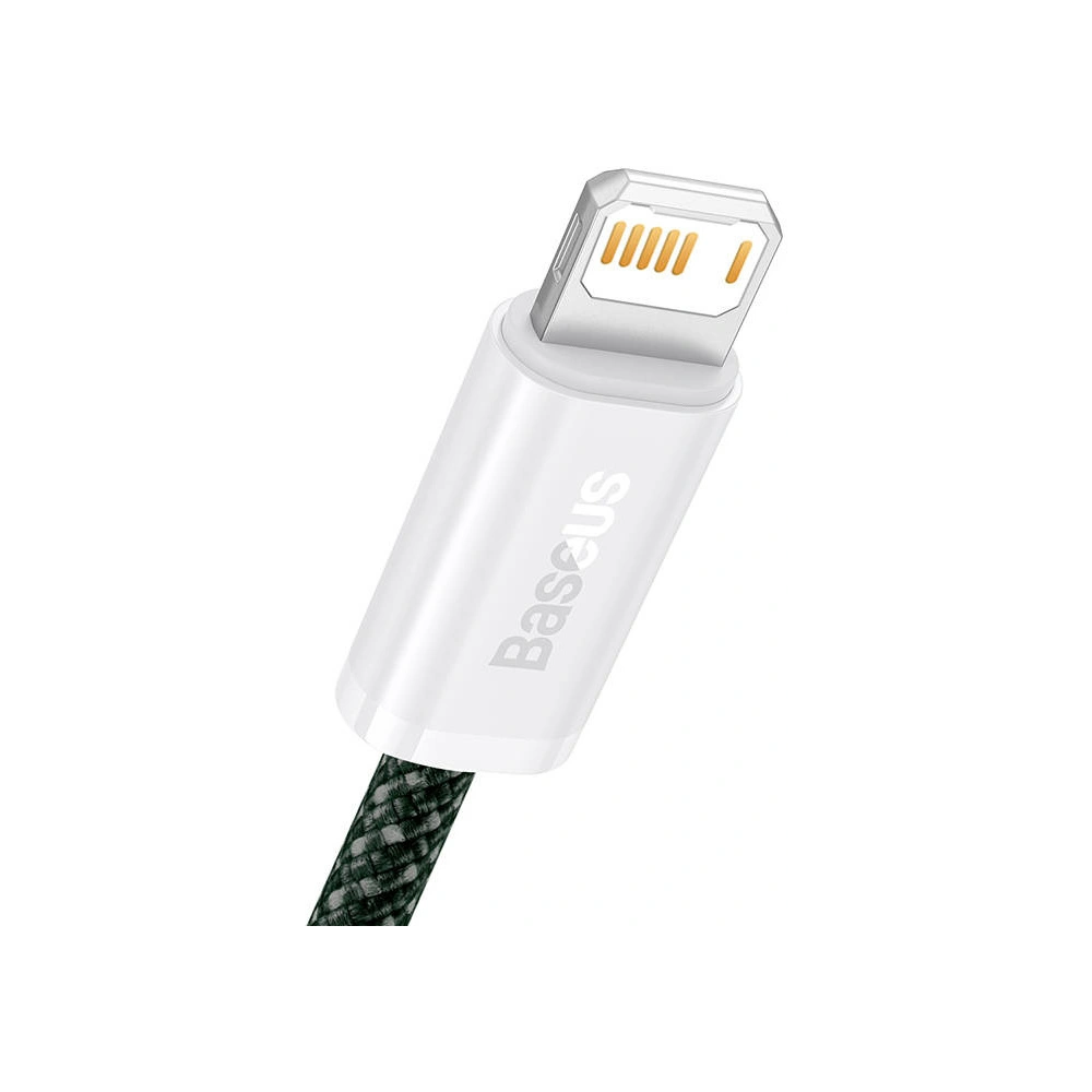 Kabel USB-A/Lightning Baseus Dynamic 2, 2.4A, 2m (zielony)
