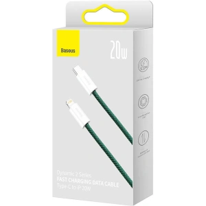 Kabel USB-A/Lightning Baseus Dynamic 2, 2.4A, 2m (zelený)