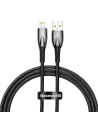 Kabel USB-A/Lightning Baseus Glimmer, 2.4A, 1m (černý)