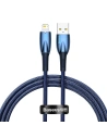 Kabel USB-A/Lightning Baseus Glimmer, 2.4A, 1m (modrý)