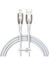 USB-A/Lightning kábel Baseus Glimmer, 2.4A, 1m (fehér)