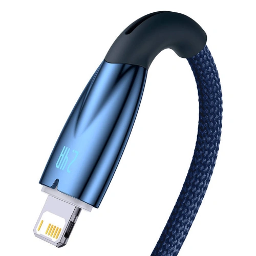 Kup Kabel USB-A/Lightning Baseus Glimmer, 2.4A, 2m (niebieski) - BSU3822 - {ean13} - Sklep Home Screen