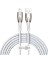 Kup Cablul USB-A/Lightning Baseus Glimmer, 2.4A, 2m (alb) - BSU3823 - {ean13} - Sklep Home Screen