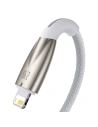 Kup Cablul USB-A/Lightning Baseus Glimmer, 2.4A, 2m (alb) - BSU3823 - {ean13} - Sklep Home Screen