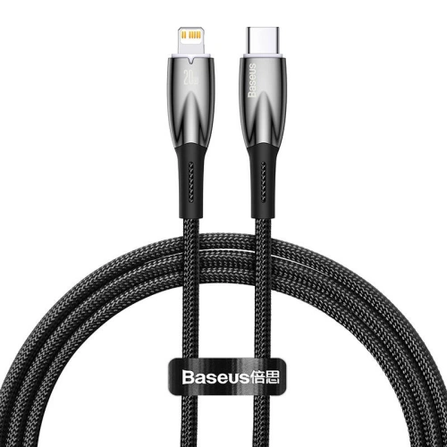 Kup Cablul USB-C/Lightning Baseus Glimmer, 20W, 1m (negru) - BSU3826 - {ean13} - Sklep Home Screen
