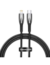 Kabel USB-C/Lightning Baseus Glimmer, 20W, 1m (černý)