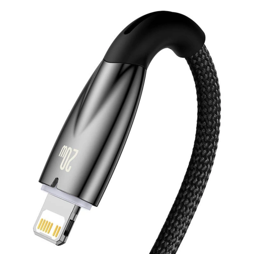 Kup Kabel USB-C/Lightning Baseus Glimmer, 20W, 2m (černý) - BSU3827 - {ean13} - Sklep Home Screen