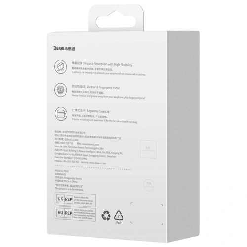 Kup Case Baseus Crystal Apple AirPods 3 - BSU3830 - {ean13} - Sklep Home Screen