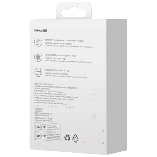 Buy Baseus Crystal Apple AirPods Pro - BSU3831 - {ean13} - Home Screen Store Europe