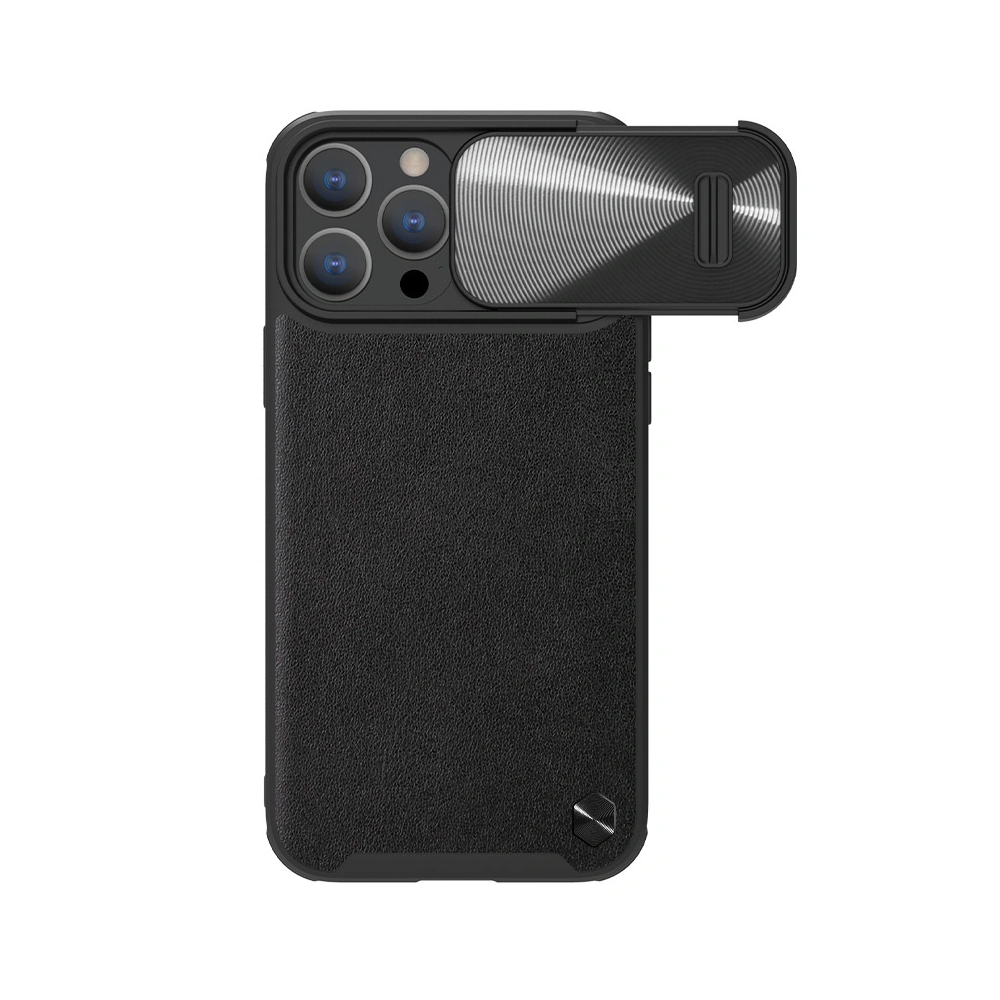 Etui Nillkin Camshield Leather S Apple iPhone 13 Pro Max czarny